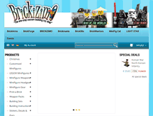 Tablet Screenshot of brickizimo-toys.com